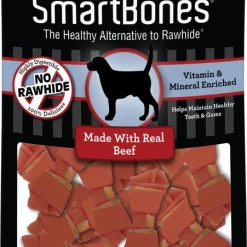 SmartBones Mini Beef Chew Bones Dog Treats