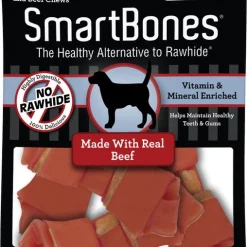 SmartBones Medium Beef Chew Bones Dog Treats