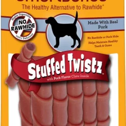 SmartBones Stuffed Twistz Pork Chews Dog Treats