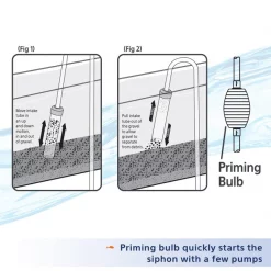 Aqueon Siphon Vacuum with Priming Bulb Aquarium Gravel Cleaner -[Wholistic Pet Organics || Aqueon || SmartBones Sales 101415 PT3. SY630 V1638486998