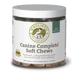 Wholistic Pet Organics Canine Complete Soft Chews All-in-One Supplement