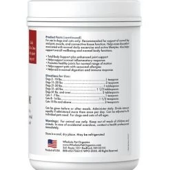 Wholistic Pet Organics Joint Mobility with Green Lipped Mussel All-In-One Supplement -[Wholistic Pet Organics || Aqueon || SmartBones Sales 142747 PT3. SY630 V1598311288