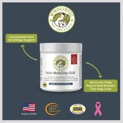 Wholistic Pet Organics Joint Mobility with Green Lipped Mussel All-In-One Supplement -[Wholistic Pet Organics || Aqueon || SmartBones Sales 142747 PT5. SY630 V1598311348