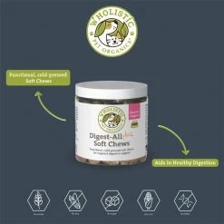 Wholistic Pet Organics Digest-All Plus Soft Chews Supplement -[Wholistic Pet Organics || Aqueon || SmartBones Sales 142753 PT4. SY630 V1598397419