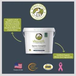 Wholistic Pet Organics Equine Complete All-In-One Powder Horse Supplement -[Wholistic Pet Organics || Aqueon || SmartBones Sales 142761 PT3. SY630 V1598311626