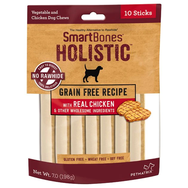 SmartBones Holistic Chicken Sticks Grain-Free Dog Treats 3 SmartBones Holistic Chicken Sticks Grain-Free Dog Treats