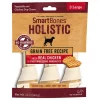 SmartBones Holistic Large Chicken Bones Grain-Free Dog Treats 2 SmartBones Holistic Large Chicken Bones Grain-Free Dog Treats -[Wholistic Pet Organics || Aqueon || SmartBones Sales 151334 MAIN. SY630 V1535379718