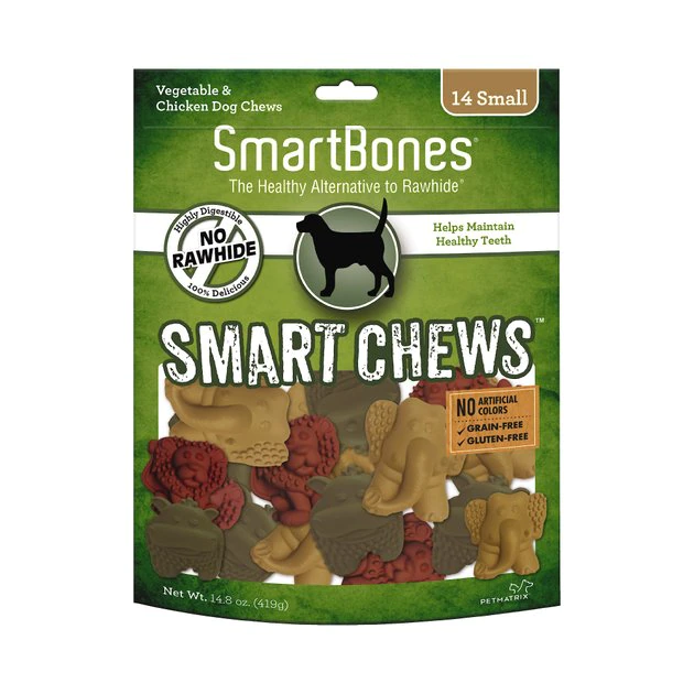 SmartBones Small Smart Chews Grain-Free Dog Treats 3 SmartBones Small Smart Chews Grain-Free Dog Treats