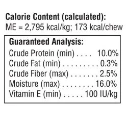 SmartBones Large Smart Chews Grain-Free Dog Treats -[Wholistic Pet Organics || Aqueon || SmartBones Sales 151338 PT5. SY630 V1535379423
