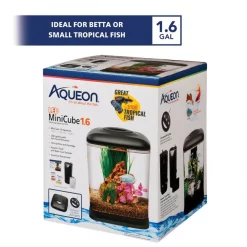 Aqueon LED MiniCube Aquarium Starter Kit -[Wholistic Pet Organics || Aqueon || SmartBones Sales 158226 PT2. SY630 V1611932479