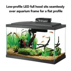 Aqueon LED Fish Aquarium Starter Kit, 10 gallon -[Wholistic Pet Organics || Aqueon || SmartBones Sales 159008 PT5. SY630 V1631614315