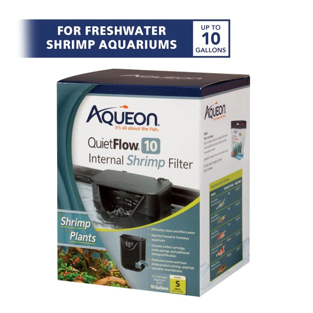 Aqueon QuietFlow Internal Shrimp Aquarium Filter 4 Aqueon QuietFlow Internal Shrimp Aquarium Filter - Image 2