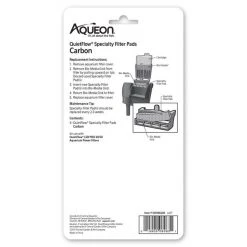 Aqueon QuietFlow 30/50 Carbon Reducing Specialty Aquarium Filter Pads -[Wholistic Pet Organics || Aqueon || SmartBones Sales 202348 PT8. SY630 V1625616688