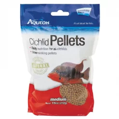 Aqueon Medium Cichlid Pellet Fish Food
