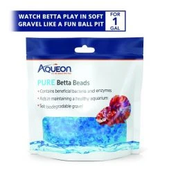 Aqueon PURE Betta Beads Aquarium Water Care, 8.8-oz bag -[Wholistic Pet Organics || Aqueon || SmartBones Sales 269411 PT3. SY630 V1625612780