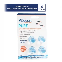 Aqueon PURE Bacteria Supplement 12 Aqueon PURE Bacteria Supplement -[Wholistic Pet Organics || Aqueon || SmartBones Sales 269415 PT1. SY630 V1638484688