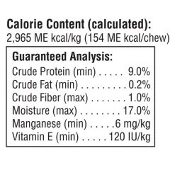 SmartBones Peanut Butter Small Chews Dog Treats, 6 count -[Wholistic Pet Organics || Aqueon || SmartBones Sales 277202 PT4. SY630 V1617229594