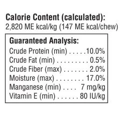 SmartBones Real Chicken Small Chews Dog Treats, 6 count -[Wholistic Pet Organics || Aqueon || SmartBones Sales 277204 PT3. SY630 V1617229298