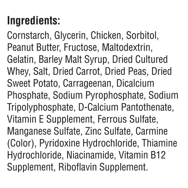 SmartBones Peanut Butter Mini Chews Dog Treats, 8 count 5 SmartBones Peanut Butter Mini Chews Dog Treats, 8 count - Image 3