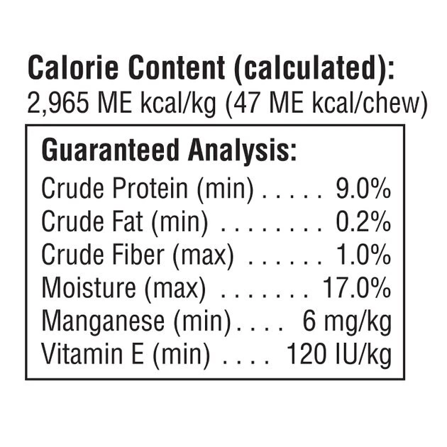 SmartBones Peanut Butter Mini Chews Dog Treats, 8 count 6 SmartBones Peanut Butter Mini Chews Dog Treats, 8 count - Image 4