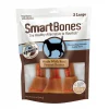 SmartBones Peanut Butter Large Chews Dog Treats, 3 count -[Wholistic Pet Organics || Aqueon || SmartBones Sales 277220 MAIN. SY630 V1617230528