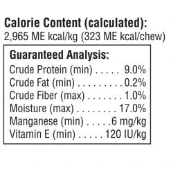 SmartBones Peanut Butter Large Chews Dog Treats, 3 count -[Wholistic Pet Organics || Aqueon || SmartBones Sales 277220 PT4. SY630 V1617227849