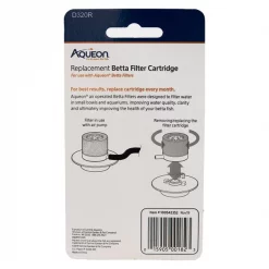 Aqueon Replacement Betta Filter Cartridge, 2 count -[Wholistic Pet Organics || Aqueon || SmartBones Sales 277708 PT1. SY630 V1614614204