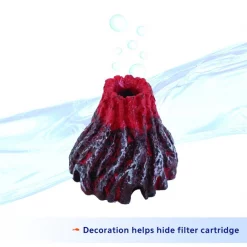Aqueon Betta Volcano Betta Fish Aquarium Filter -[Wholistic Pet Organics || Aqueon || SmartBones Sales 277712 PT3. SY630 V1638486094