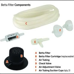 Aqueon Betta Volcano Betta Fish Aquarium Filter -[Wholistic Pet Organics || Aqueon || SmartBones Sales 277712 PT8. SY630 V1638486104