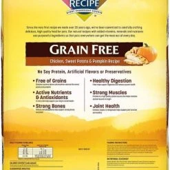 Nature's Recipe||SmartBones Nature's Recipe Grain-Free Chicken, Sweet Potato & Pumpkin Recipe Dry Food + SmartBones SmartSticks Peanut Butter Chews Dog Treats -[Wholistic Pet Organics || Aqueon || SmartBones Sales 293382 PT2. SY630 V1619984523