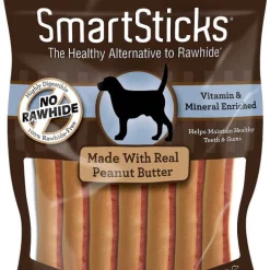 Nutro||SmartBones Nutro Natural Choice Large Breed Adult Chicken & Brown Rice Recipe Dry Food + SmartBones SmartSticks Peanut Butter Chews Dog Treats -[Wholistic Pet Organics || Aqueon || SmartBones Sales 293450 PT5. SY630 V1620001647