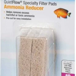 Aqueon QuietFlow Medium Replacement Filter Cartridges + 10 Ammonia Reducing Specialty Filter Pad -[Wholistic Pet Organics || Aqueon || SmartBones Sales 301786 PT5. SY630 V1622654842