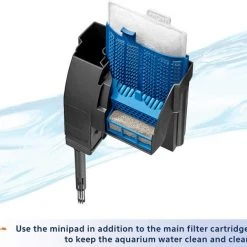 Aqueon QuietFlow Medium Replacement Filter Cartridges + 10 Ammonia Reducing Specialty Filter Pad -[Wholistic Pet Organics || Aqueon || SmartBones Sales 301786 PT6. SY630 V1622655142