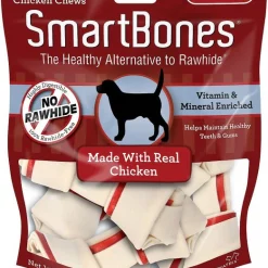SmartBones Small Chicken Chew Bones Dog Treats