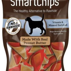 SmartBones SmartChips Peanut Butter Chews Dog Treats