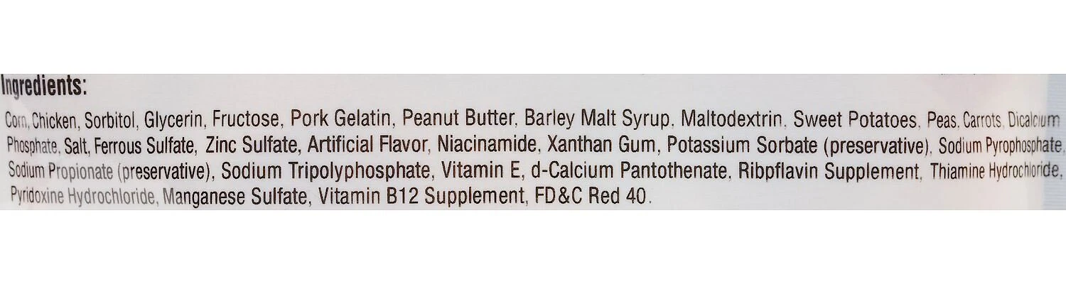 SmartBones SmartChips Peanut Butter Chews Dog Treats 6 SmartBones SmartChips Peanut Butter Chews Dog Treats - Image 4