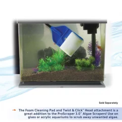 Aqueon ProScraper 3.0 Adjustable Aquarium Algae Scraper -[Wholistic Pet Organics || Aqueon || SmartBones Sales 364056 PT5. SY630 V1643908062