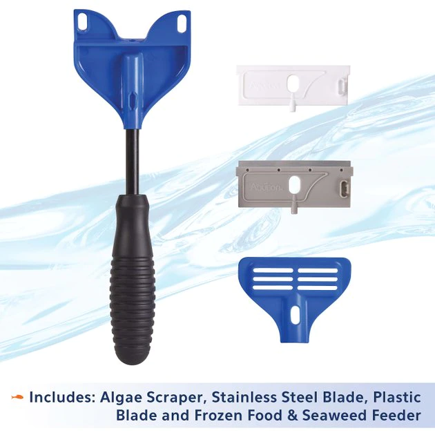 Aqueon ProScraper 3.0 Short Aquarium Algae Scraper 5 Aqueon ProScraper 3.0 Short Aquarium Algae Scraper - Image 3