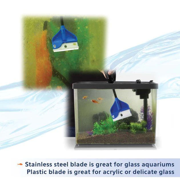 Aqueon ProScraper 3.0 Short Aquarium Algae Scraper 7 Aqueon ProScraper 3.0 Short Aquarium Algae Scraper - Image 5