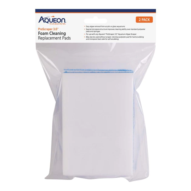 Aqueon ProScraper 3.0 Foam Cleaning Pads 3 Aqueon ProScraper 3.0 Foam Cleaning Pads