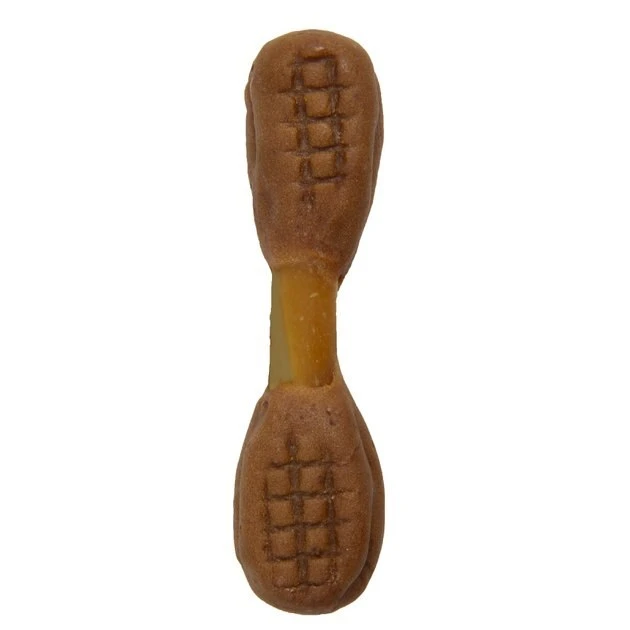 SmartBones Triple Flavor Dumbbells Real Peanut Butter, Chicken & Beef Dog Treats, 10 count 5 SmartBones Triple Flavor Dumbbells Real Peanut Butter, Chicken & Beef Dog Treats, 10 count - Image 3