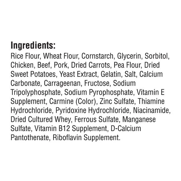 SmartBones Triple Flavor Dumbbells Real Peanut Butter, Chicken & Beef Dog Treats, 10 count 8 SmartBones Triple Flavor Dumbbells Real Peanut Butter, Chicken & Beef Dog Treats, 10 count - Image 6