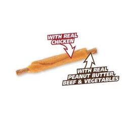 SmartBones Triple Flavor Ribs Chicken, Beef & Peanut Butter Dog Treats, 10 count -[Wholistic Pet Organics || Aqueon || SmartBones Sales 535950 PT3. SY630 V1651588604