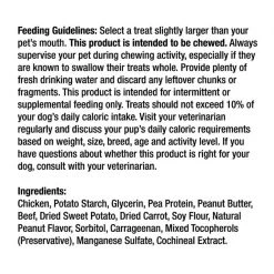 SmartBones Triple Flavor Ribs Chicken, Beef & Peanut Butter Dog Treats, 10 count -[Wholistic Pet Organics || Aqueon || SmartBones Sales 535950 PT6. SY630 V1651697519