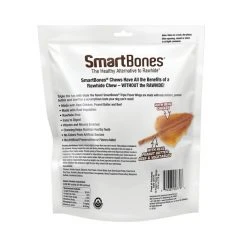 SmartBones Triple Flavor Wings Peanut Butter Dog Treats, 10 count -[Wholistic Pet Organics || Aqueon || SmartBones Sales 535998 PT1. SY630 V1651525019