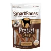 SmartBones Pretzel Stick Dipped Peanut Butter Dog Treats, 8 count -[Wholistic Pet Organics || Aqueon || SmartBones Sales 536030 MAIN. SY630 V1657658794