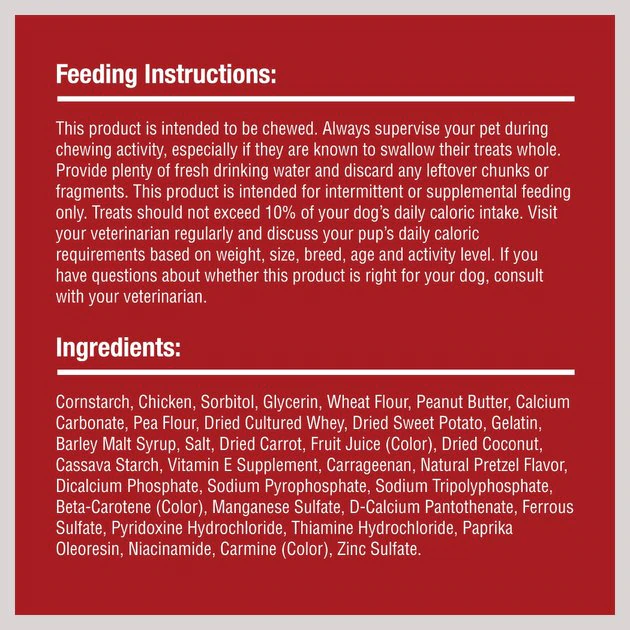 SmartBones Pretzel Stick Dipped Peanut Butter Dog Treats, 8 count 11 SmartBones Pretzel Stick Dipped Peanut Butter Dog Treats, 8 count - Image 9