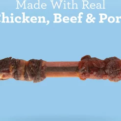 SmartBones Triple Flavor Dual Wraps Real Chicken, Beef & Pork Dog Treats, 8 count -[Wholistic Pet Organics || Aqueon || SmartBones Sales 536078 PT2. SY630 V1652397408