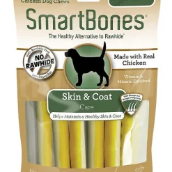 SmartBones Skin & Coat Care Chicken Chews Dog Treats