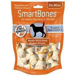 SmartBones Mini Sweet Potato Chews Dog Treats